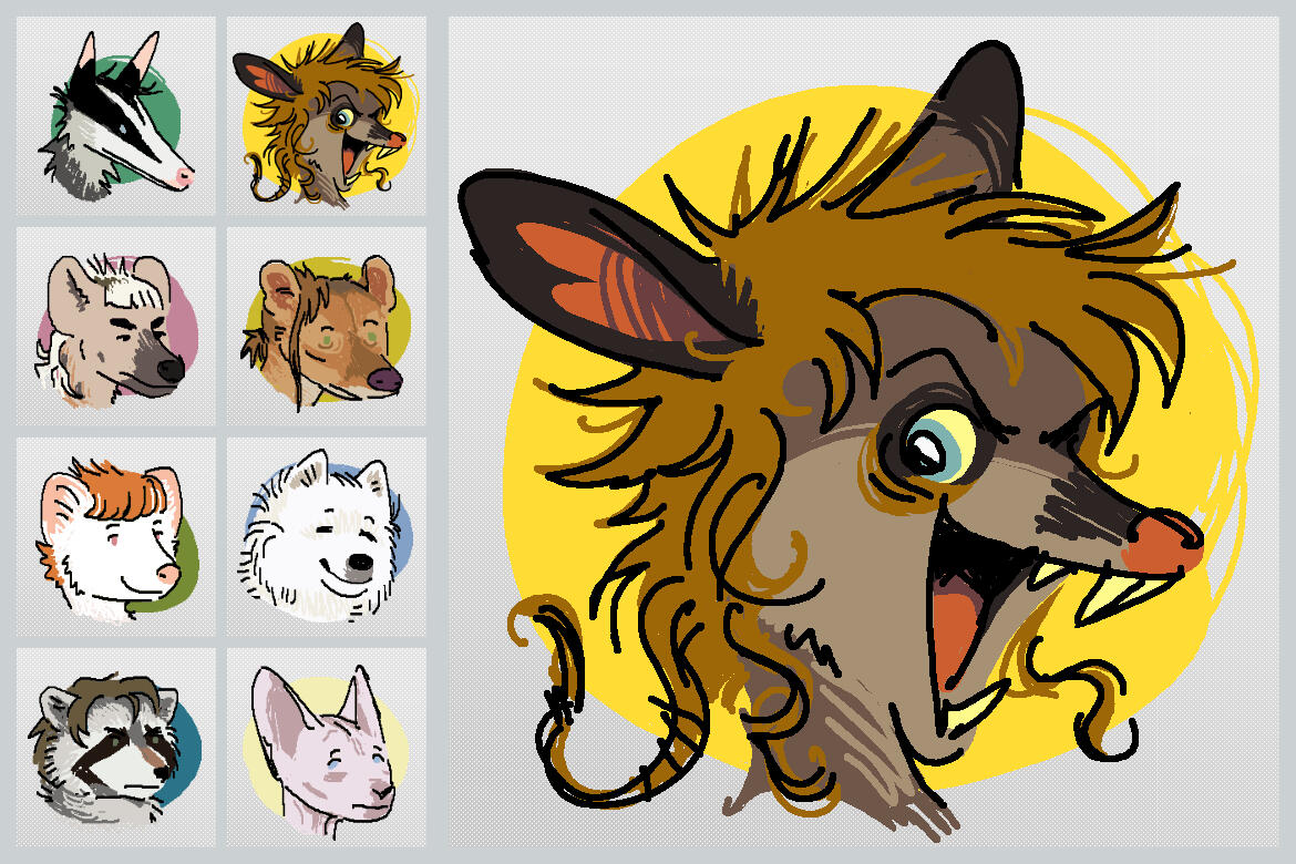 Headshot Icons
