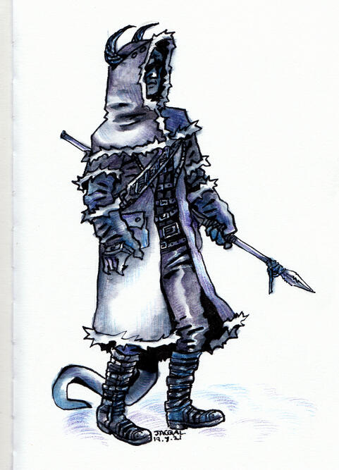 Alin (brush pen, watercolour gel pen)