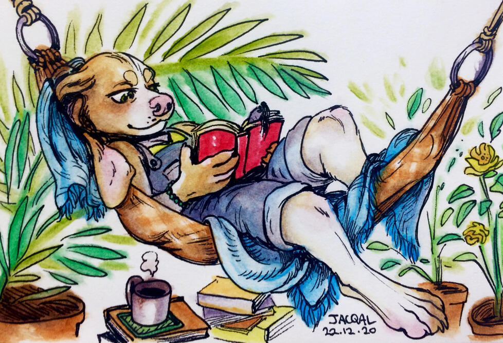 Lemonade (brush pen, fineliner, watercolour)