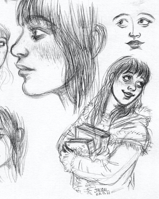 Madlen (sketch page)